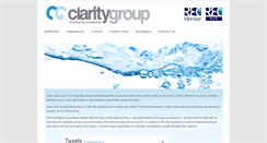 Desktop Screenshot of claritygroupuk.com